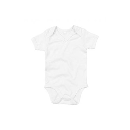 Dziecięce body organiczne v-neck